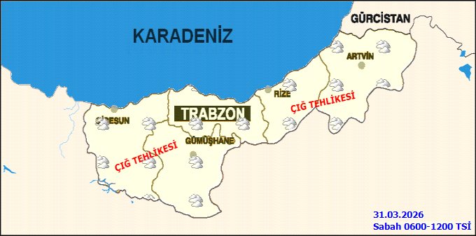 Rize'de Hava Durumu: Parçalı Bulutlu ve Mevsim Normalleri Civarında Sıcaklıklar - Görsel 2