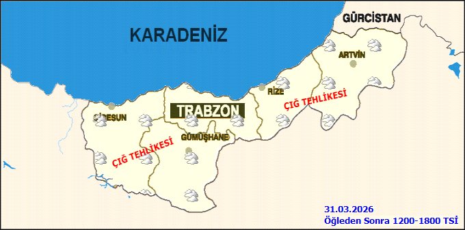 Rize'de Hava Durumu: Parçalı Bulutlu ve Mevsim Normalleri Civarında Sıcaklıklar - Görsel 3