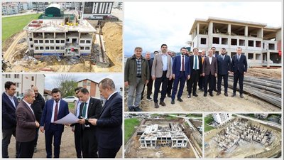 Karabük'te Eğitim Yatırımları İncelendi: Yeni Okullar Yapım Aşamasında