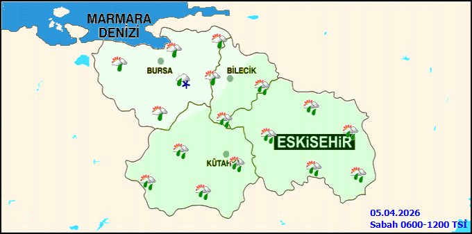 Bilecik'te Hava Durumu: Sağanak Yağış ve Sıcaklık Değişiklikleri - Görsel 4