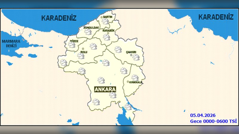 Düzce'de Sağanak Yağış Bekleniyor: 5 Günlük Hava Tahmini