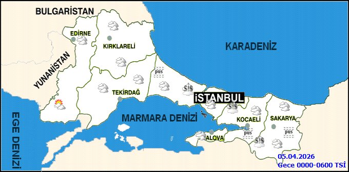 Kocaeli'de 5 Günlük Hava Durumu: Sağanak ve Sis Bekleniyor - Görsel 4
