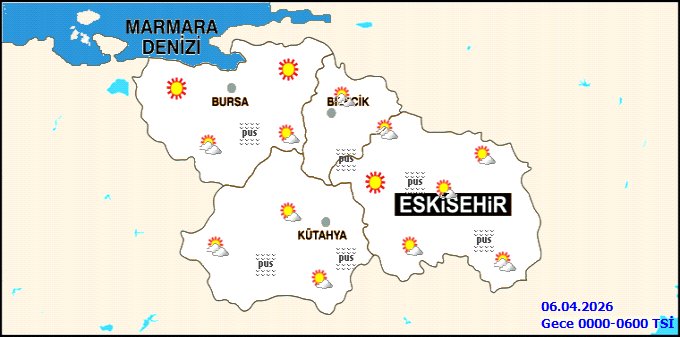 Kütahya'da Hava Durumu: Sağanak Yağış ve Sıcaklık Düşüşü Bekleniyor - Görsel 3