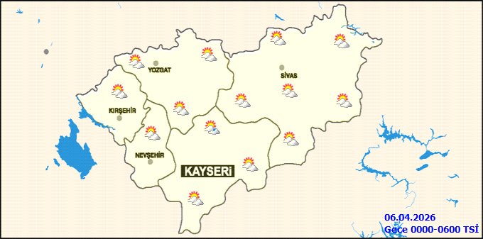 Sivas'ta Parçalı Bulutlu Hava ve Çığ Tehlikesi: 5 Günlük Tahmin - Görsel 3