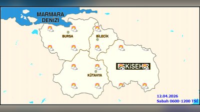 Bursa'da Hava Durumu: Parçalı Bulutlu ve Mevsim Normallerinin Altında Sıcaklıklar, Zirai Don Riski Uyarısı
