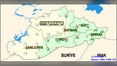 Diyarbakır'da Kuvvetli Yağış Uyarısı: Sel, Heyelan ve Ulaşımda Aksama Riski