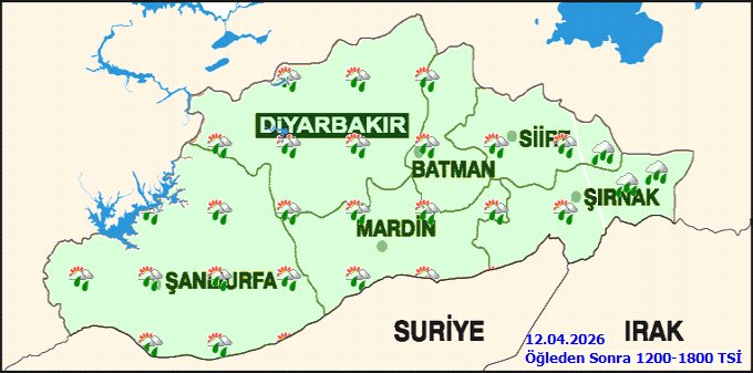 Diyarbakır'da Kuvvetli Yağış Uyarısı: Sel, Heyelan ve Ulaşımda Aksama Riski - Görsel 2