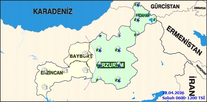 Erzincan'da Kuvvetli Kar Yağışı ve Buzlanma Tehlikesi: 5 Günlük Hava Tahmini - Görsel 3