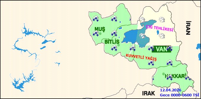 Hakkari'de Kuvvetli Yağış ve Karla Karışık Yağmur Bekleniyor: Dikkatli Olun! - Görsel 4