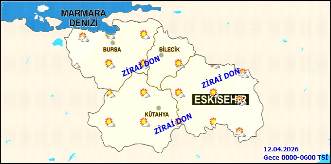 Kütahya'da Zirai Don Uyarısı: Çiftçiler Dikkat! - Görsel 2