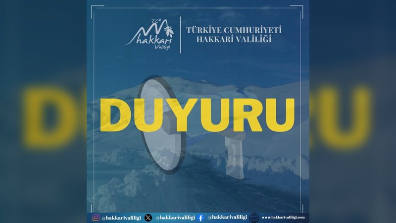 Hakkari-Van Yolu Heyelan Nedeniyle Ulaşıma Kapatıldı