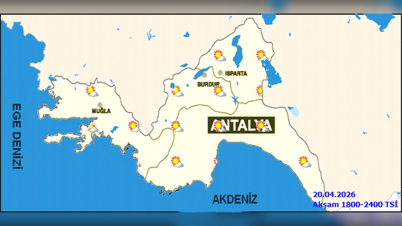 Isparta'da 5 Günlük Hava Durumu: Sıcaklıklar Yükseliyor, Yağış Bekleniyor