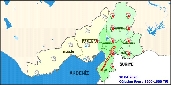 Mersin'de Kuvvetli Yağış ve Sel Uyarısı: 23-24 Nisan'da Dikkatli Olun! - Görsel 4