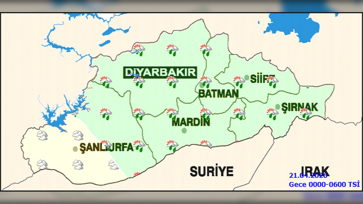 Şanlıurfa'da Gök Gürültülü Sağanak Yağış: Kuvvetli Yağışlara Dikkat!