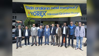 Bilecik TSO Heyeti Antalya YÖREX Fuarı'nda Yöresel Değerleri Tanıttı