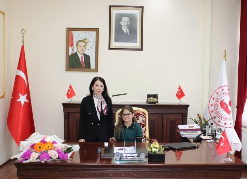 Hafik'te 23 Nisan Coşkusu: Cumhuriyet İlkokulu Öğrencileri Kaymakam Funda Hamza ÇALDAĞI'nı Ziyaret Etti - Görsel 5