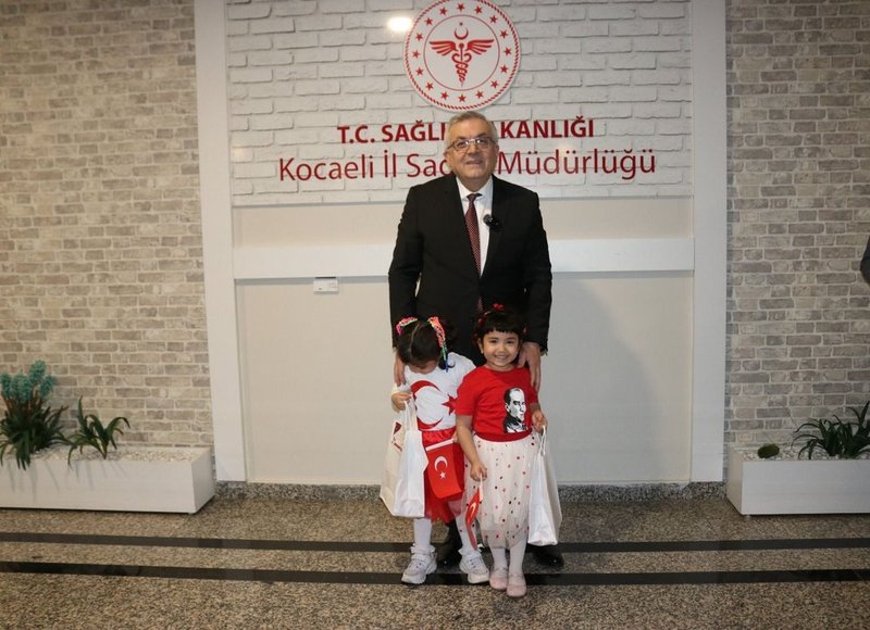Miniklerden Kocaeli İl Sağlık Müdürü'ne 23 Nisan Ziyareti - Görsel 3
