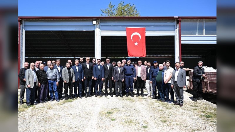 Vali Uğur Turan, Kurudere Köyü'nde Yağmur ve Şükür Duası Programına Katıldı