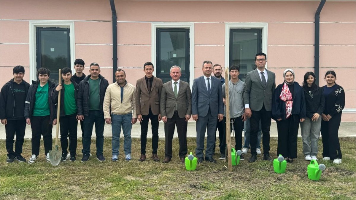 Ergene'de ÇEDES Projesi Kapsamında Fidan Dikimi Etkinliği