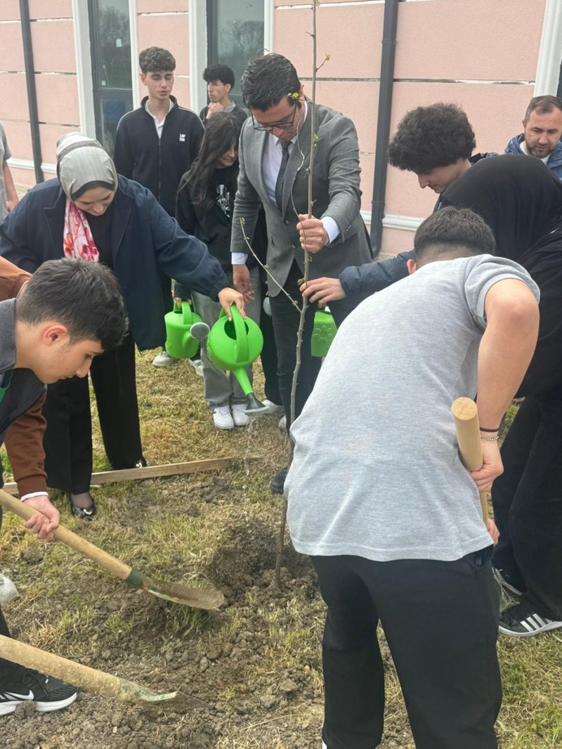 Ergene'de ÇEDES Projesi Kapsamında Fidan Dikimi Etkinliği - Görsel 2