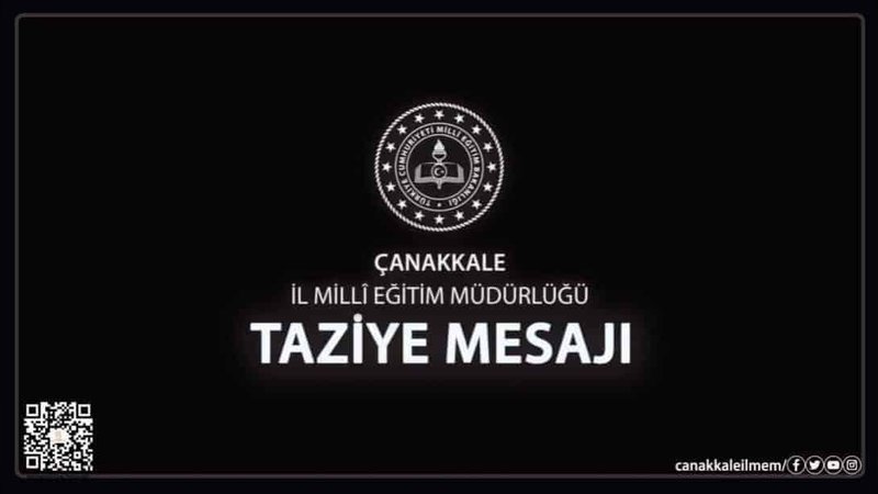 Çanakkale İl Milli Eğitim Müdürü Tacettin Aslan Vefat Etti