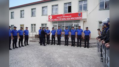 Ceza ve Tevkifevleri Genel Müdürü Yozgat'ta Personelle Bayramlaştı