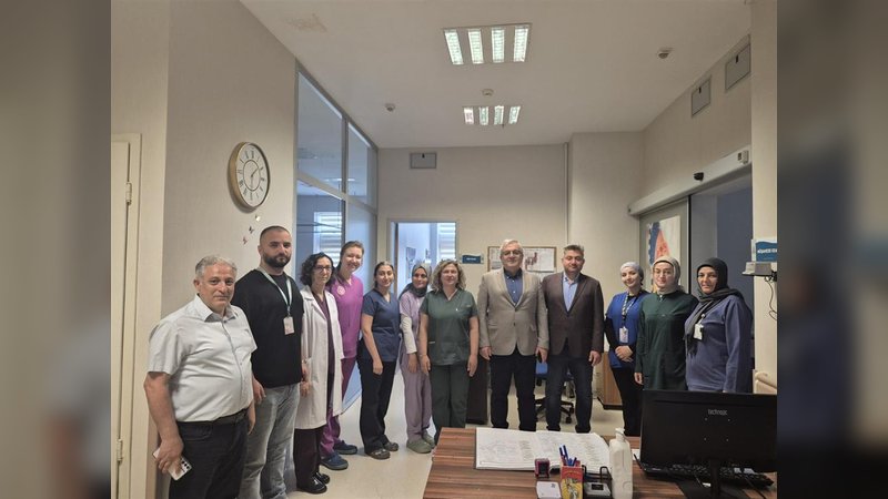 Kocaeli İl Sağlık Müdürü Pehlevan'dan Gebze Fatih Devlet Hastanesi'ne Bayram Ziyareti