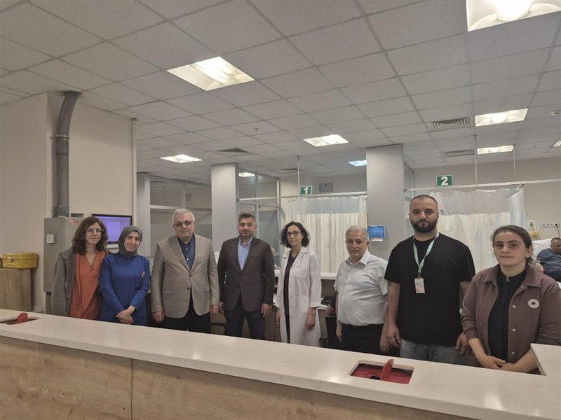 Kocaeli İl Sağlık Müdürü Pehlevan'dan Gebze Fatih Devlet Hastanesi'ne Bayram Ziyareti - Görsel 5