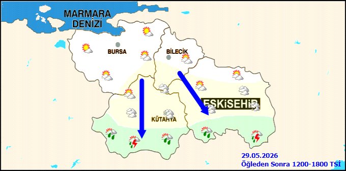 Bursa'da Hava Durumu: Sağanak Yağış ve Sıcaklık Düşüşü Bekleniyor - Görsel 4