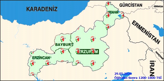 Erzincan'da 5 Günlük Hava Tahmini: Sağanak Yağışlar Bekleniyor - Görsel 4