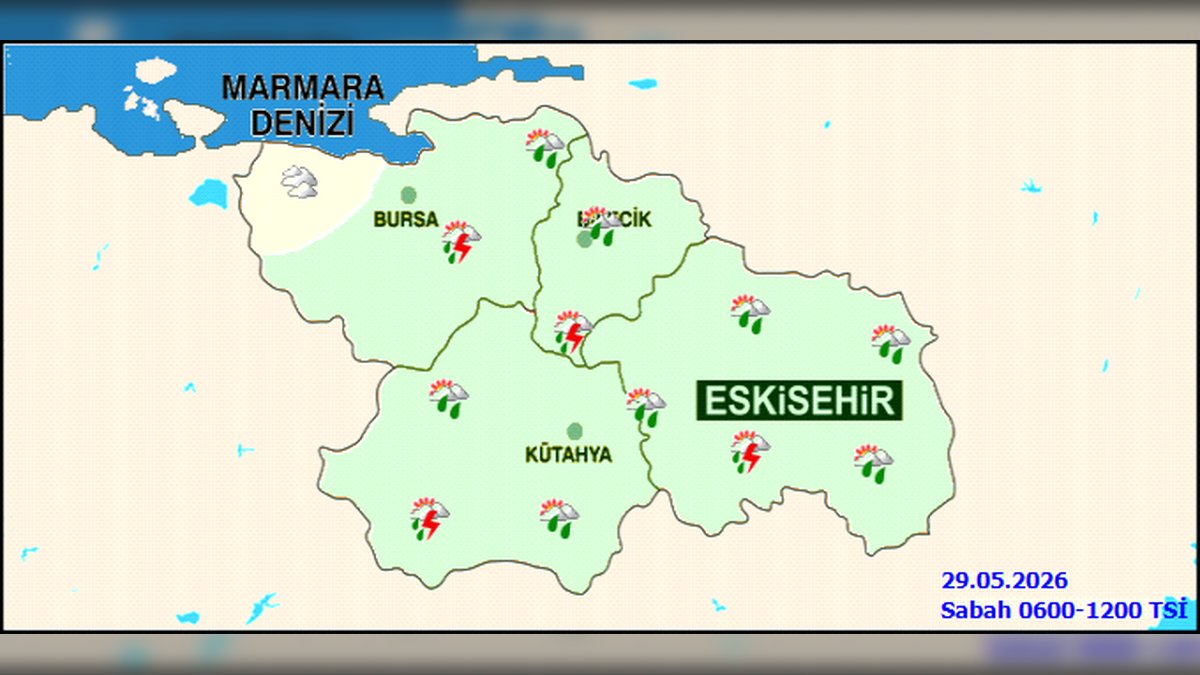 Eskişehir'de Kuvvetli Yağış Uyarısı: Sel ve Su Baskını Tehlikesi