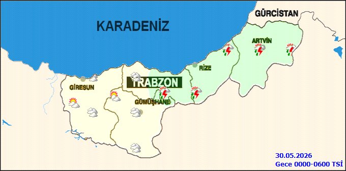 Giresun'da Kuvvetli Yağış ve Fırtına Uyarısı: Sel, Su Baskını ve Heyelan Tehlikesi - Görsel 4