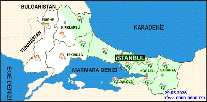 Kırklareli'nde Sağanak Yağış Bekleniyor: Sıcaklıklar Mevsim Normallerinin Üzerinde - Görsel 4