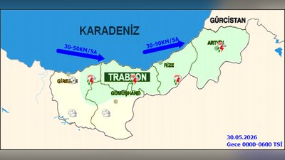 Artvin'de Kuvvetli Yağış Uyarısı: Sel, Heyelan ve Ulaşımda Aksama Riski