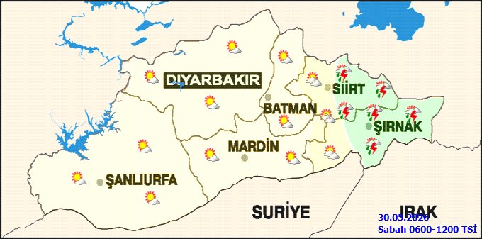 Batman ve İlçelerinde 5 Günlük Hava Durumu Tahmini: Sıcaklıklar Yükseliyor - Görsel 3
