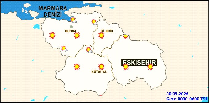 Bursa'da Hava Durumu: 30 Mayıs Cumartesi ve 5 Günlük Tahminler - Görsel 4
