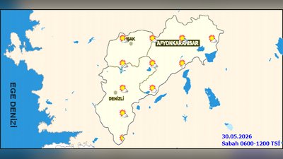 Denizli'de Hava Durumu: Sıcaklık Düşüyor, Rüzgar Etkili Olacak