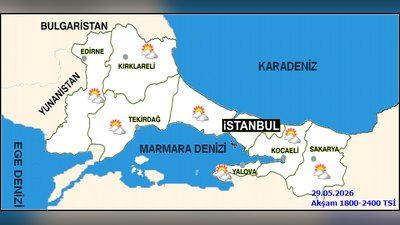 Edirne'de Hava Durumu: 30 Mayıs Cumartesi ve 5 Günlük Tahmin