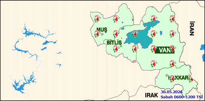 Hakkari'de Hava Durumu: Sağanak Yağış ve Kuvvetli Rüzgar Bekleniyor - Görsel 3