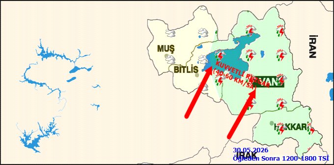 Hakkari'de Hava Durumu: Sağanak Yağış ve Kuvvetli Rüzgar Bekleniyor - Görsel 4