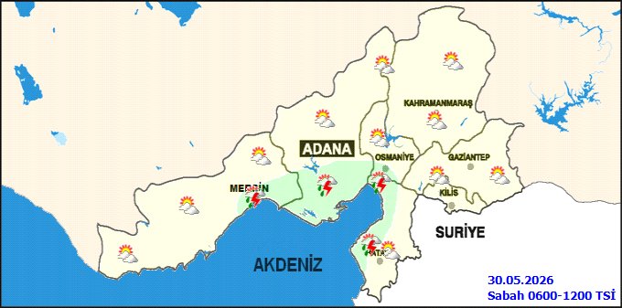Kahramanmaraş'ta 5 Günlük Hava Durumu: Sıcaklıklar Yükseliyor, Çarşamba Gök Gürültülü Sağanak Yağış Bekleniyor - Görsel 2